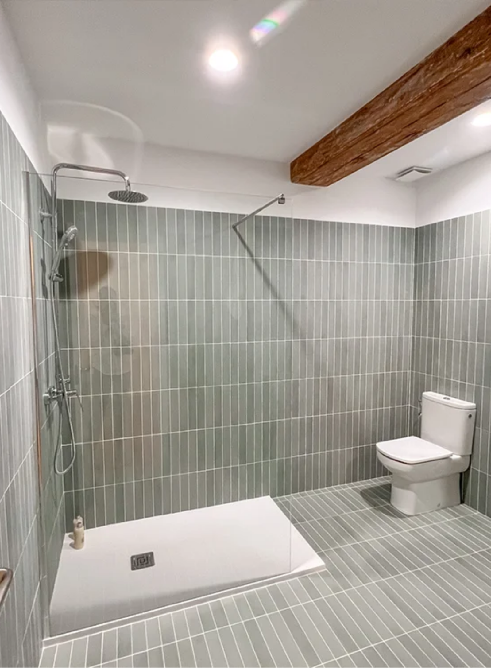 Ducha columna cromada l'aeixeta